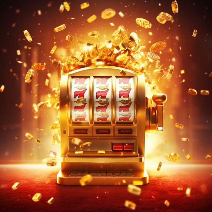 Dealer membagikan kartu dalam permainan Texas Hold'em Bonus